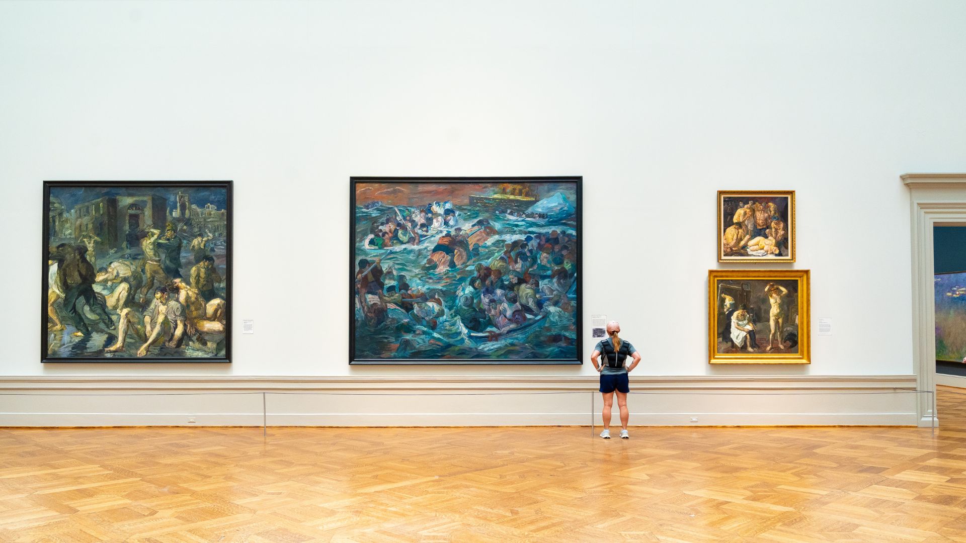 The Saint Louis Art Museum has one of the largest collections of Max Beckmann paintings.