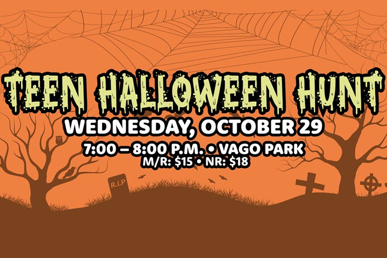Teen Halloween Hunt at Maryland Heights Community Center.