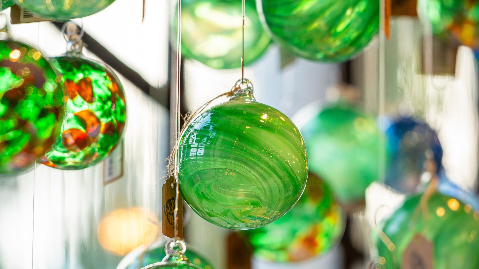 Third Degree Glass Factory offers different Christmas ornaments every year.