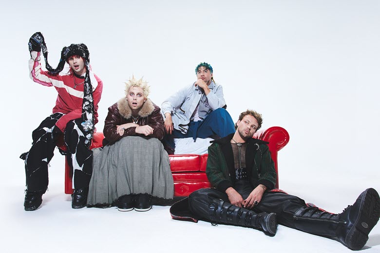 5SOS at Hollywood Casino Amphitheatre.