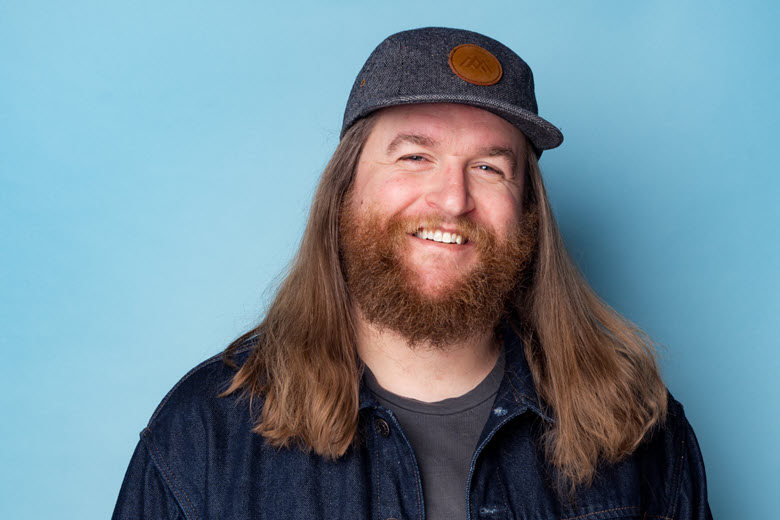 Chris Higgins at Helium Comedy Club.