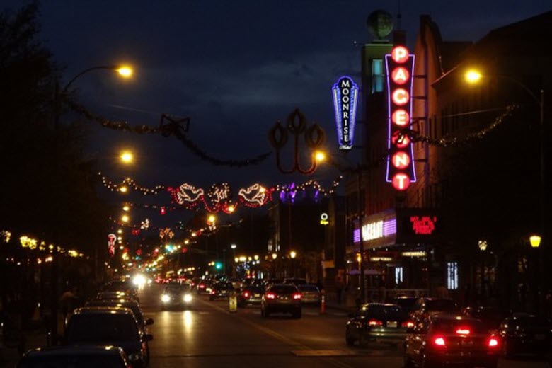 Delmar Loop Holiday Celebrations.