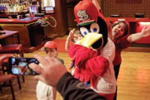 Family Night with Fredbird at Cardinals Nation.