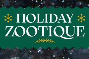 Holiday Zootique at the St. Louis Zoo.