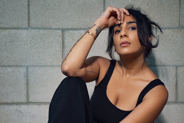 Jaz Saini at Helium Comedy Club.