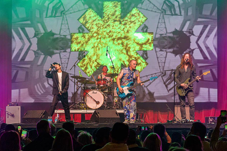 Red NOT Chili Peppers at Delmar Hall.