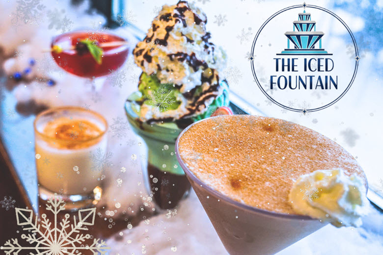 The Iced Fountain: A Holiday Pop-Up Experience at The Fountain on Delmar.