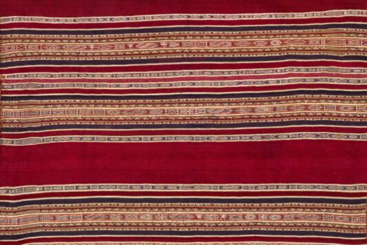 This Aymara weaving demonstrates how artists in Bolivia maintained and reinvented ancient artistic practices to express Indigenous identities during the colonial era.