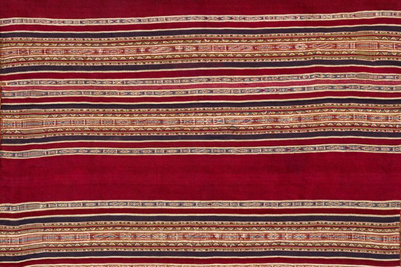This Aymara weaving demonstrates how artists in Bolivia maintained and reinvented ancient artistic practices to express Indigenous identities during the colonial era.