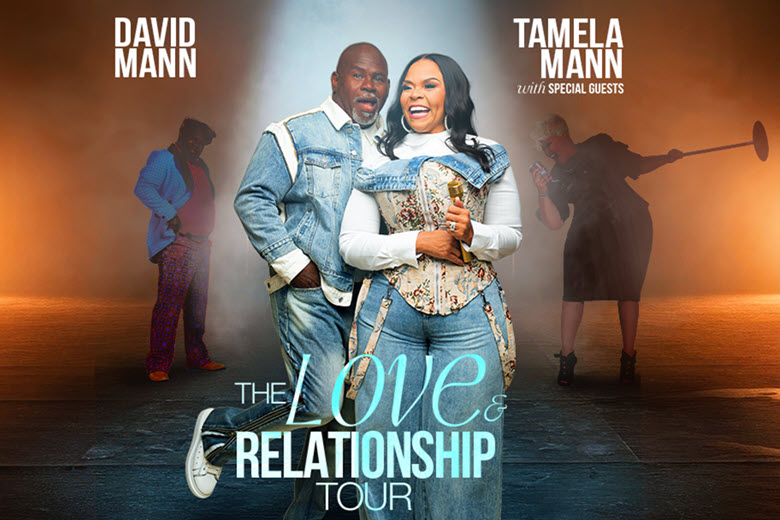David and Tamela Mann at Stifel Theatre.