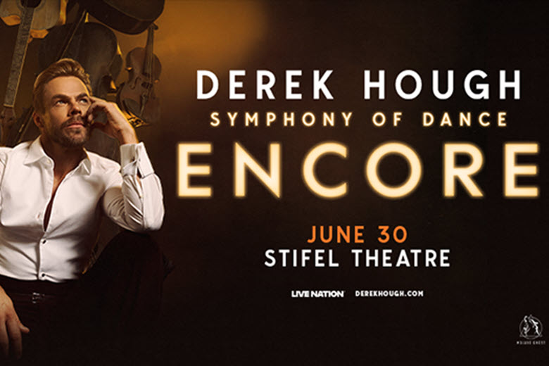Derek Hough at Stifel Theatre.