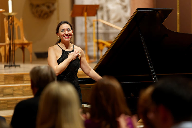 Kariné Poghosyan, piano at Xavier Hall, Main Stage Theatre.