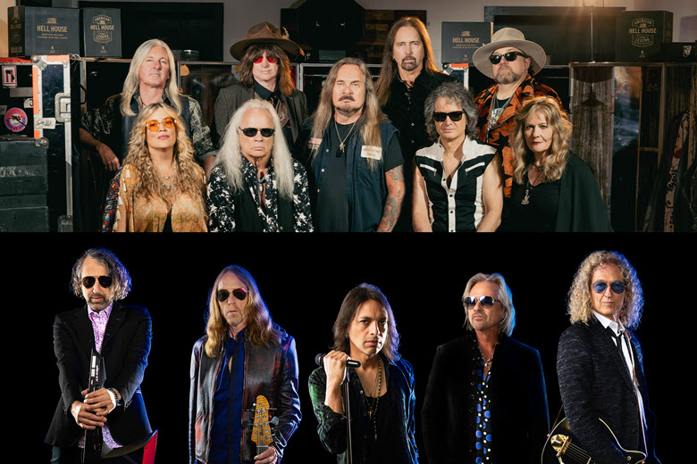 Lynyrd Skynyrd x Foreigner: Double Trouble Double Vision Tour at Hollywood Casino Amphitheatre.