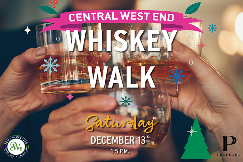 CWE Whiskey Walk in the Central West End.