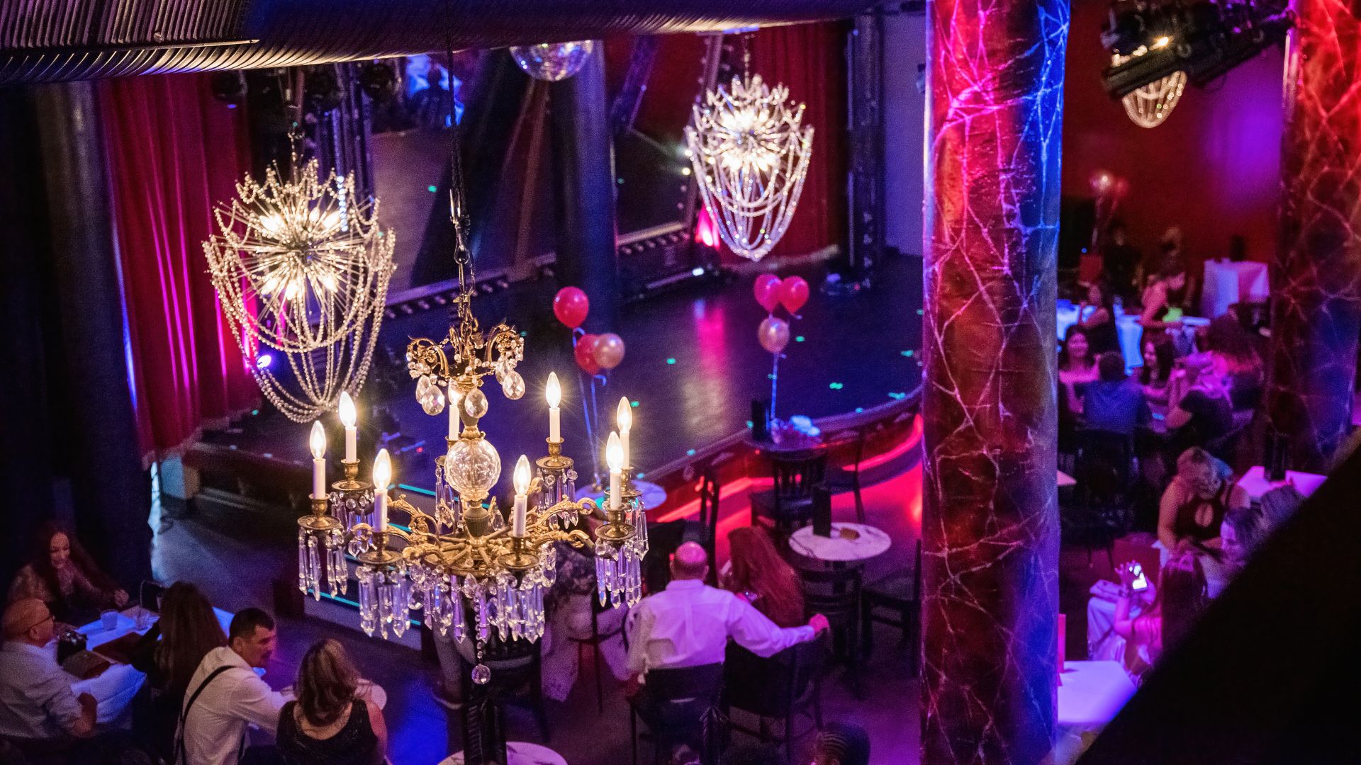 The Boom Boom Room puts on a sultry burlesque show for Valentine's Day in St Louis.
