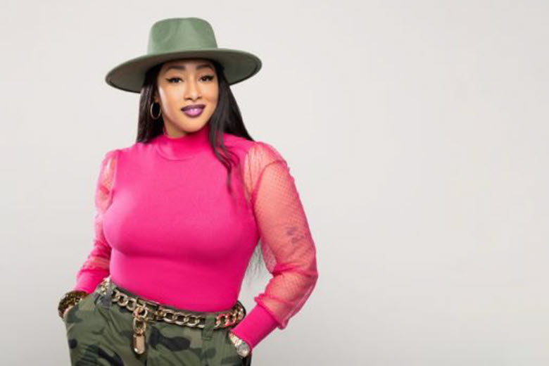 GiGi Leflair at Helium Comedy Club.