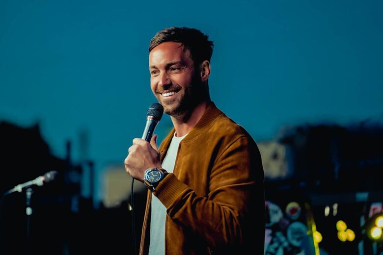 Jeff Dye at Helium Comedy Club.