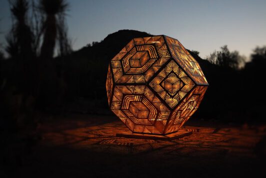 PATTERNS IN NATURE: THE ART OF HYBYCOZO at Missouri Botanical Garden.