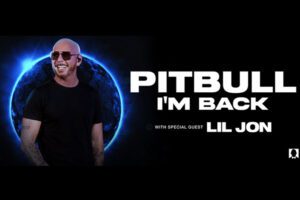 Pitbull at Hollywood Casino Amphitheatre.