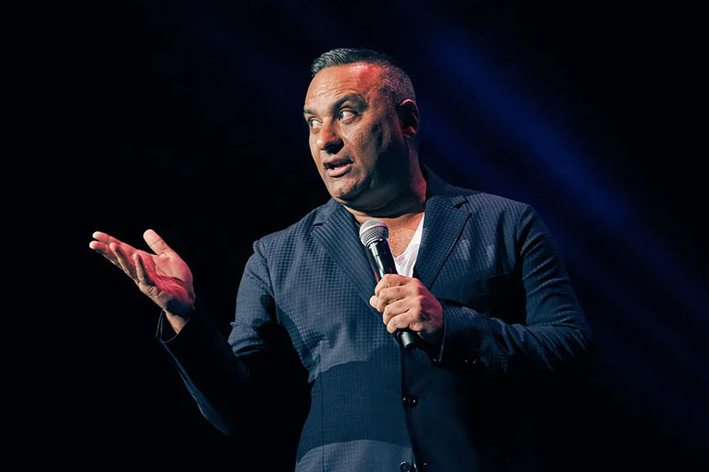Russell Peters at Helium Comedy Club.