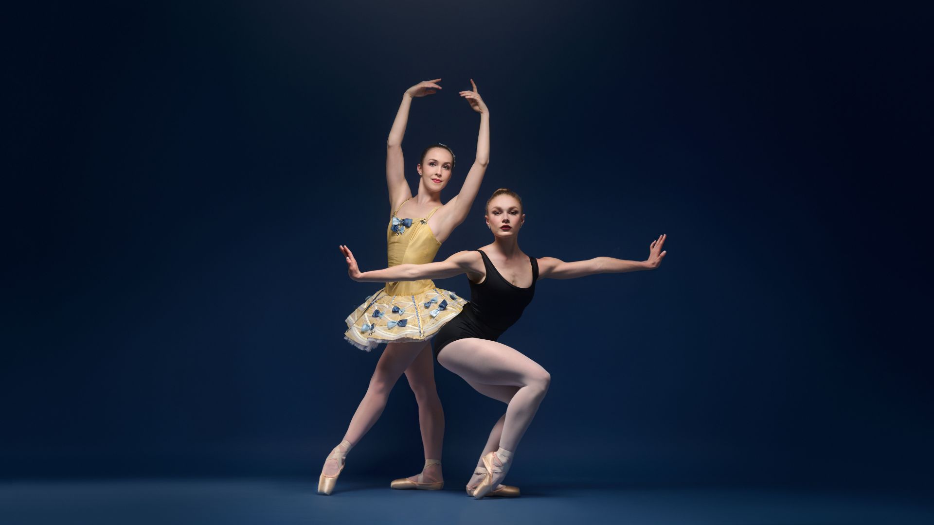 Saint Louis Ballet dancers perform on Valentine's Day in St Louis.