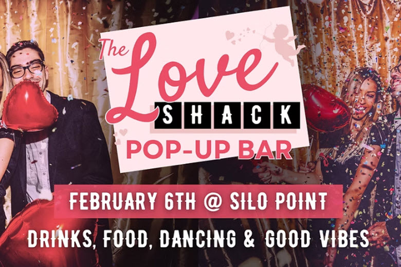 The Love Shack Pop-Up Bar at Brookdale Farms.