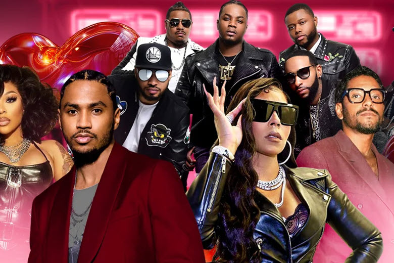 Valentine's Mixtape Tour at Chaifetz Arena.