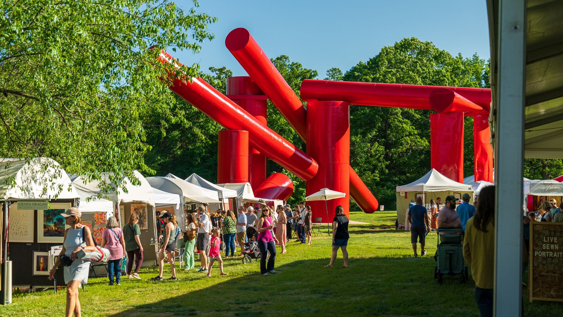 The Laumeier Art Fair is one of St. Louis' signature events in the spring.
