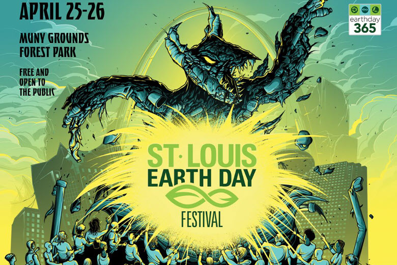 St. Louis Earth Day Festival at Forest Park.