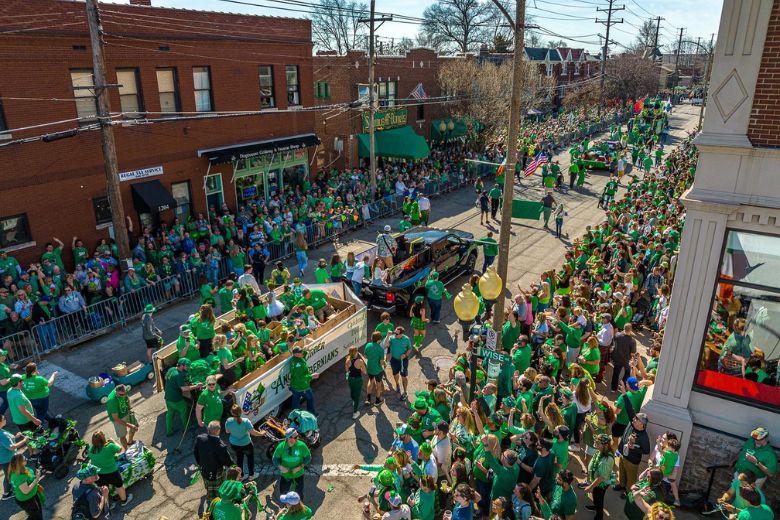 St. Patrick's Day in Dogtown.