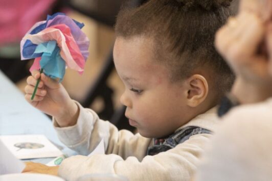 Family Sunday at the Saint Louis Art Museum.