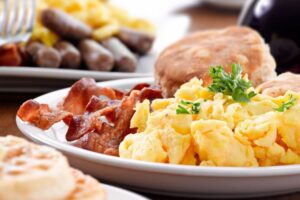 Flippity Flop Breakfast at Eckert's.