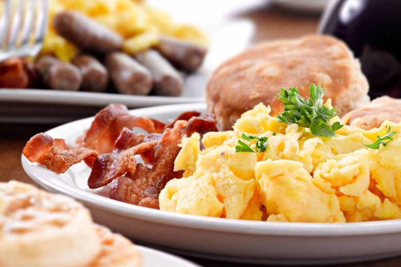 Flippity Flop Breakfast at Eckert's.