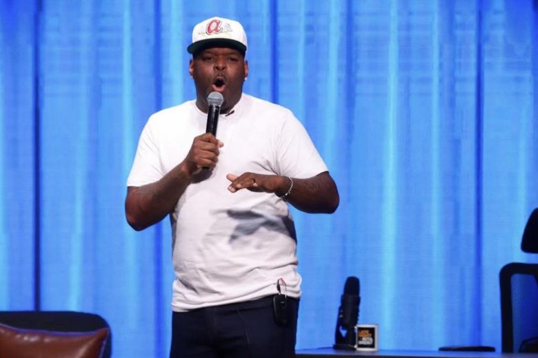Kerwin Claiborne at Helium Comedy Club.