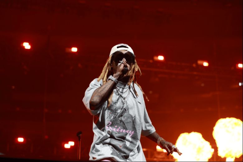 Lil Wayne at Hollywood Casino Amphitheater.