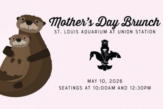 Mothers Day at the St. Louis Aquarium at Union Station.