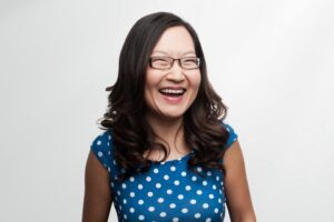 Helen Hong at Helium Comedy Club.