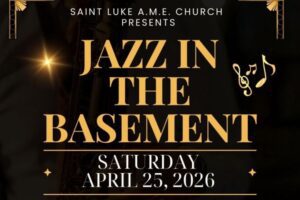 Jazz in the Basement at St. Luke AME Church.