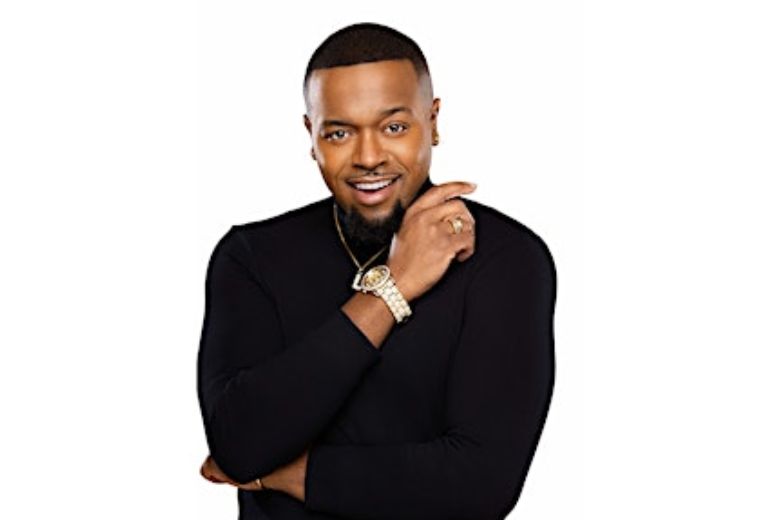 La'trez Anderson at Helium Comedy Club.