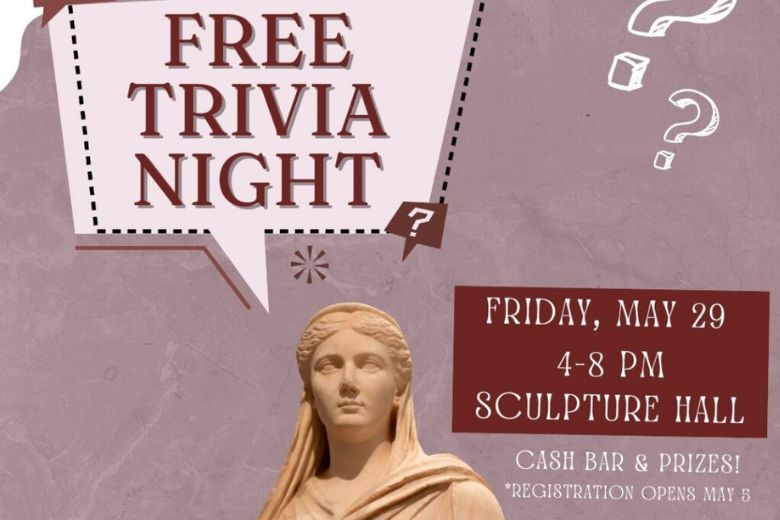 SLAM Social—Roman Empire Trivia Night at the Saint Louis Art Museum.