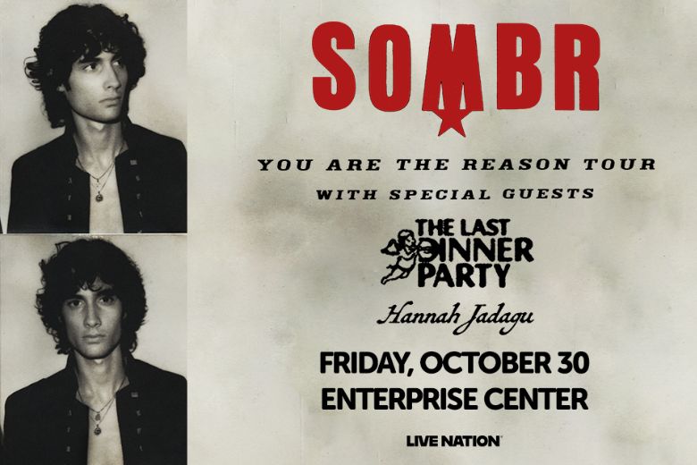 Sombr at Enterprise Center.