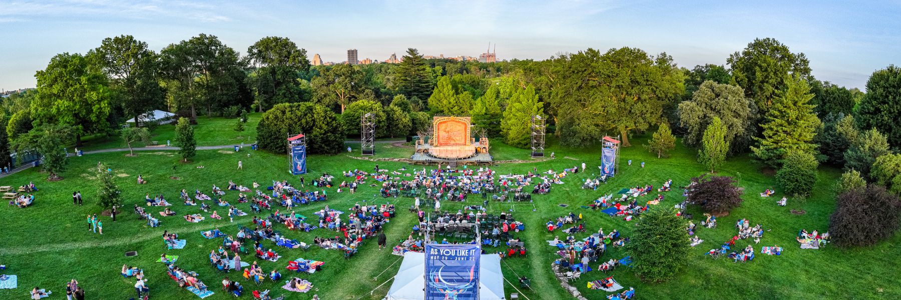 The St. Louis Shakespeare Festival is one of the top things to do in St Louis in May.