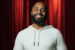 Charles McBee at Helium Comedy Club.