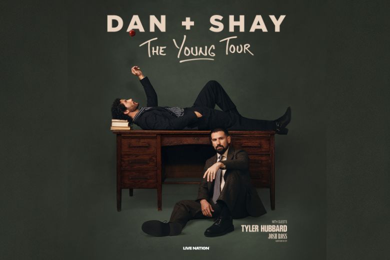 Dan and Shay at Hollywood Casino Amphitheatre.
