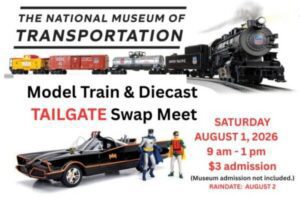 Model Train Swap Meet at the National Museum of Transportation.