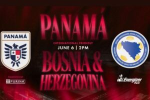Panama vs. Bosnia and Herzegovina at Energizer Park.