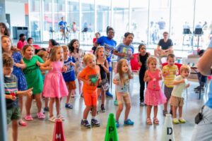Family Day at the Contemporary Art Museum St. Louis.