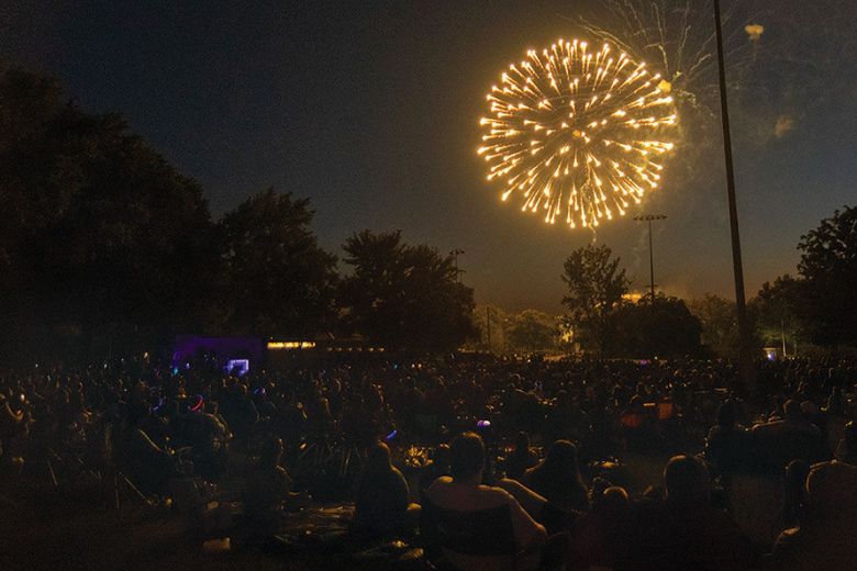Freedom Festival in Kirkwood Park.