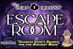 The Lemp Mansion Escape Room at The Lemp Mansion.