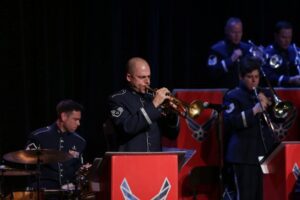 USAF Band of Mid-America at Missouri Botanical Garden.